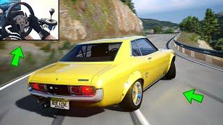 Watch Me Drift a Classic Toyota Celica -  Assetto Corsa Steering Wheel Gameplay