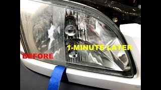 How MOMMA Repairs Headlights BACK TO BRAND NEW in 3 Minutes