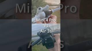 34mph Wind-Battle: DJI Mini 4 Pro vs Air 3s! #dji #drone #shorts