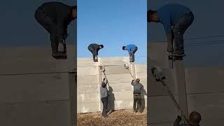 Cement Board Fence Construction Process