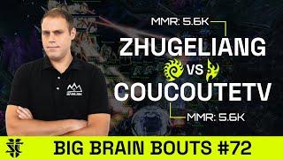 ZhuGeLiang VS CoucouteTV | Big Brain Bouts #72 | Starcraft 2