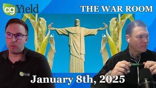 South American rains incoming & Corn needs "something to chew on" | The War Room: January 8th, 2025