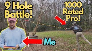 9 Hole Match Against A 1000 Rated Player | Disc Golf Beginner Tips