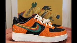 Nike Air Force 1 Siempre Familia Unboxing & Review (Halloween Special)