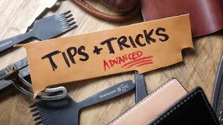 ADVANCED Leather Crafting Tips and Tricks!