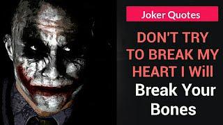 TOP 10 Joker Quotes about Fake Love||Fake Love Whatsappp Status