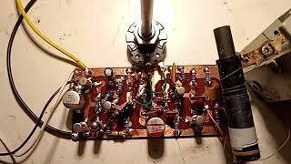 Звездочка (Zvezdocika) radioreceiver clone with romanian EFT transistors.