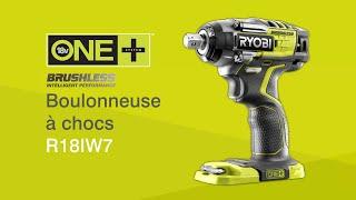 Boulonneuse à chocs sans fil Brushless 18V ONE+™ R18IW7 RYOBI®