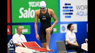 Torri Huske Talks Mixed Medley Relay, 100 Fly, and Learning Experiences From 2023 Worlds