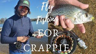 Spring Fly Fishing for Crappie (+BLOOPERS)