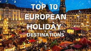 TOP 10 MAGICAL CHRISTMAS DESTINATIONS IN EUROPE -MUST VISIT #holiday #travel #europe #adventure