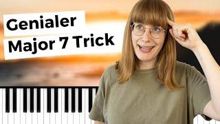 Klavier-Trick: Major 7 Akkorde SOFORT finden