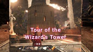 Tour of the Wizard's Tower (quick tour from xbox clips) LOTR Return To Moria