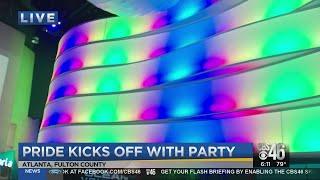 Georgia Aquarium transforms for Pride party