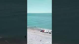 Чёрное море без людей#с Урала на ЮГ#shorts