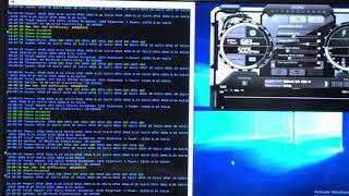 Mining Beam MW with GMiner for better hash rate on 6x 1080ti