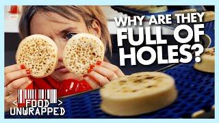 Why are Crumpets Filled With Holes? | Food Unwrapped