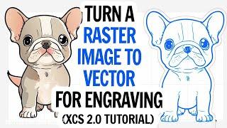 xTool Creative Space Tutorial / XCS 2.0 / How to Vectorize an Image for Engraving / xTool Software