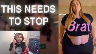 Plus Size Models ARE DESTROYING THIS GENERATION | Fat Acceptance TikTok Cringe