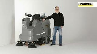 Kärcher B 150 R - Ride-On Scrubber Drier | Kärcher Professional UK