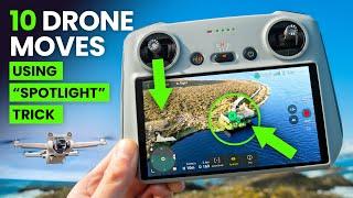 10 DRONE MOVES Using EASY TRICK To Look Like A PRO | DJI Mini 4 Pro/Mini 3 Tips For Beginners