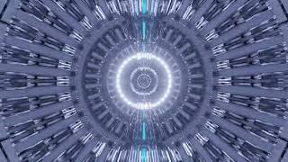 Led cold white light VJ Loop Kaleidoscope