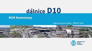 D10 MÚK Kosmonosy (dokumentace stavby 08/2024)