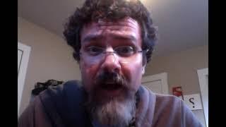 Scotto Moore - One Minute Webcam Monologue #3