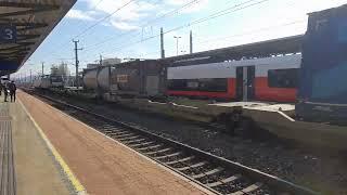 Bahnhof Pöchlarn um kurz nach 10:25 am 01.03.2025