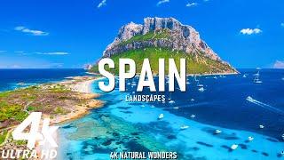 Spain 4K - Exploring the Rich Culture, Stunning Coastlines, and Vibrant Cities With Relaxing Music