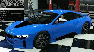 GTA 5 - DLC Vehicle Customization - Ubermacht Niobe (BMW i8)