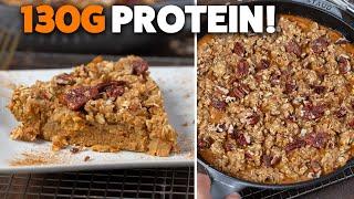 Healthy Pumpkin Crisp Recipe | Packed with Protein & Fiber!