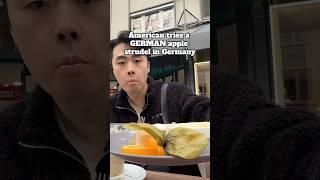 American TRIES German apple STRUDEL *inspiration shown at the end  #foodreview