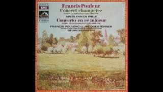 Francis Poulenc : Concerto in D minor for two pianos and orchestra FP 61 (1932)