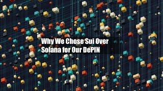 Why We Chose Sui Over Solana for Our DePIN