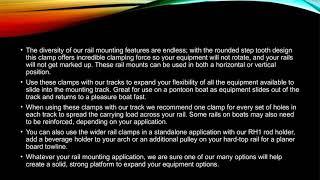 Traxstech Mounting Options: Rail Clamps