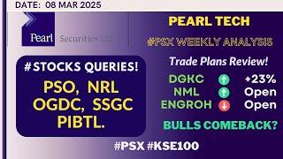 #PSX | Pearl Tech; KSE100 Bounced Well! Next Potential Areas?