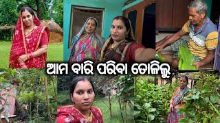 ଗାଁ ରେ ହେଲା ଭଷାଣୀ ଯାତ୍ରା/ବାପା ବୋଉ ତୋଳିଲେ ବାରିରୁ ପରିବା||@DpEatingShow @lifeofsridhar9099