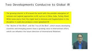 Introduction to Global IR (AURU Joint Degree Program)