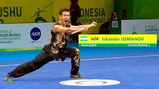 Iskander Usmanov  8.87 score Nangun (Group B Boys), 8th World Junior Wushu Championship