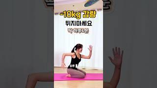 딱 이 동작 하나로 –10kg 감량했습니다 (층간소음 없이 하는 전신운동) #홈트 #다이어트운동 #homeworkout #필라테스강사
