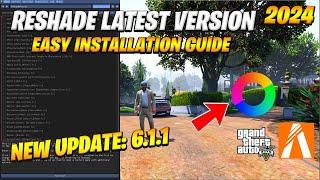 FiveM How To Install ReShade New Update v6.1.1  | ReShader 6.1.0 | ReShader Latest Version 6.1.1