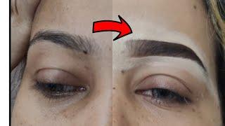 How To Make Eyebrows |Sharry Signature Saloon |Full Tutorial