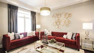 Merlot Living Room Makeover - Kimmberly Capone Interior Design