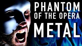 Phantom of the Opera (METAL VERSION) ~ Jonathan Young cover ft. Malinda Kathleen Reese