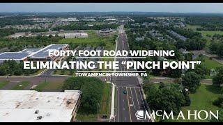 McMahon Project Profile - Forty-Foot Road - Eliminating the Pinch Point