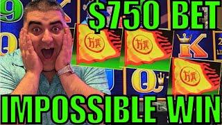 LIFE Changing JACKPOT - $750 Spin Dragon Link Slot DREAM JACKPOT