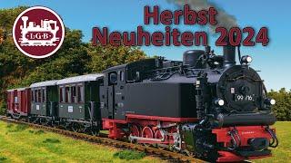 LGB Herbst Neuheiten 2024 | Spur G - Gartenbahn