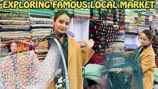 Shopping for winter Dresses-Reasonable Famous Local Market Rawalpindi-Most Viral Muse Design Fabric