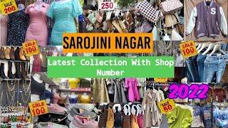 Sarojini Nagar Market Delhi | Latest Collection 2022 With Shop Number #sarojininagarmarketdelhi